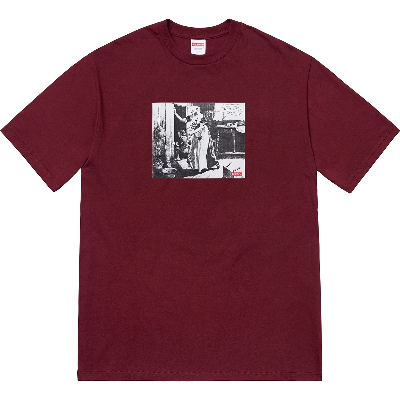 Mike Kelley/Supreme Hiding From Indians Tee view 2